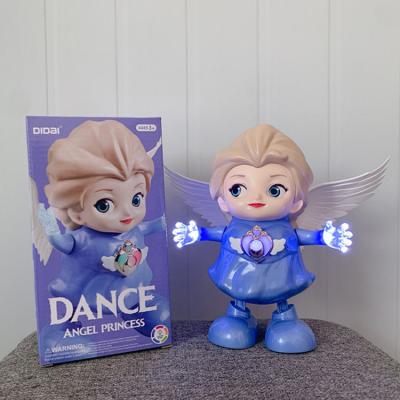 China Internet Celebrity Dance New Anime Girl Tok Tik Music Electric Robots Ornamental Anime Action Figure And Dance Gifts for sale