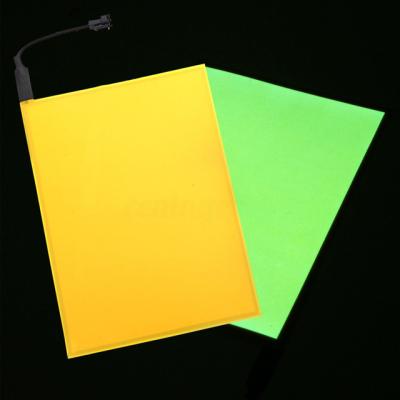 China Indoor And Outdoor High Bright Custom Small Electroluminescent EL Backlight Panel for sale