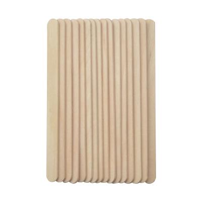 China Food Grade Sustainable 100% Natural Eco-Friendly Birch Wood Ice Cream Sticks Reusable Ice Pop Sticks Popsicle Stick for sale