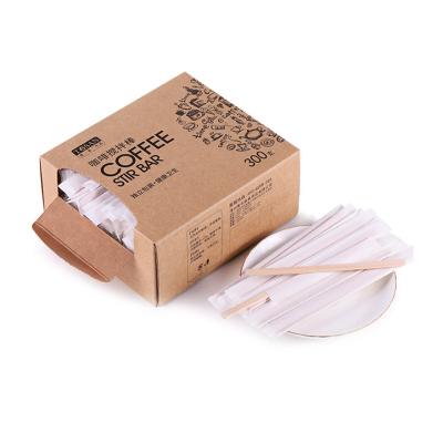 China Sustainable Coffee Distributor Wholesale Inexpensive Birch Coffee Sticks for sale