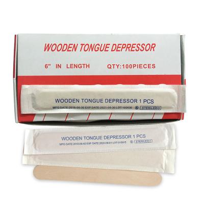 China dental equipments & Medical Accessories Medical Grade Wooden Spatula Waxing Spatula for sale