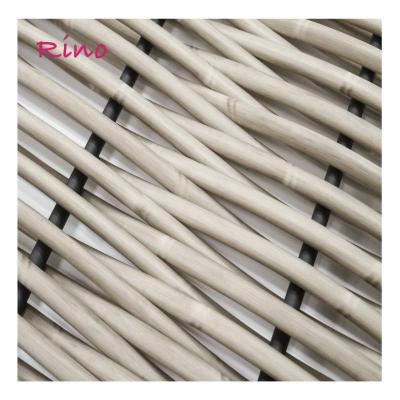 China Eco-freindly Hand-wowen Strips PE Plastic Rattan Roll Wicker Rattan Cane Synthetic Material for sale