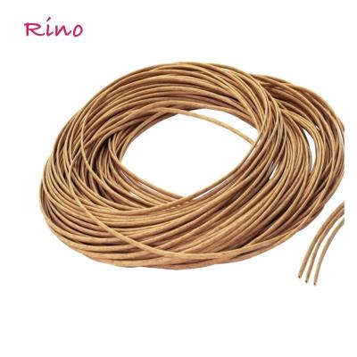 China Eco-freindly Wholesale Price  Eco-Friendly Plastic PE Rattan Roll Material Synthetic Artificial Rattan Material Strip For Garden Furniture for sale