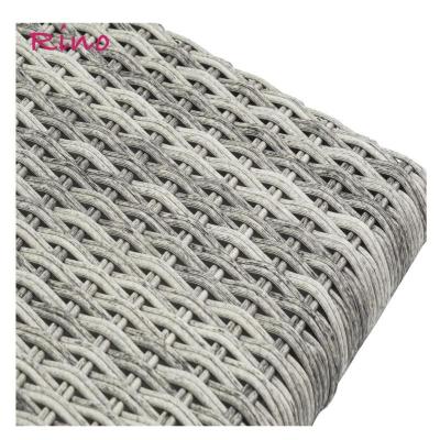 China Eco-freindly rattan roll cane webbing synthetic raw material natural heet furniture plastic fabric wicker rattan roll for garden sets for sale