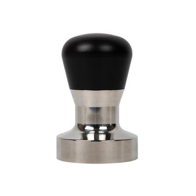 China Wholesale 49 51 53 58 Mm Viable Machining Plastic Handle 304 Stainless Steel Espresso Coffee Tamper for sale