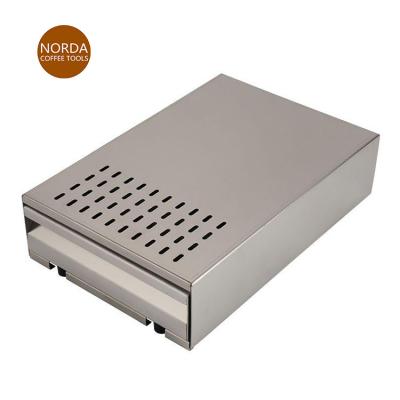 China Sustainable Coffee Tools Wholesale Coffee Blow Box Stainless Steel Blow Box for sale