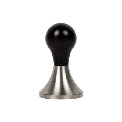 China Viable Customize Logo Coffee Tamper Aluminum Handle Stainless Steel Espresso Coffee Tamper for sale