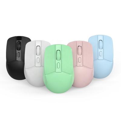 China Factory Sales Colorful Ergonomic Rechargeable Wireless Gaming Keyboard Computer Finger Mouse Silent Mice For Office for sale