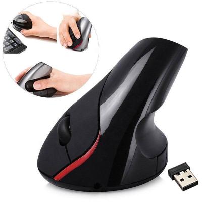 China Hot Vendor Finger USB Rechargeable Wireless Vertical Ergonomic Wristband Mouse 2.4G Optical Mouse For Laptop Computer for sale