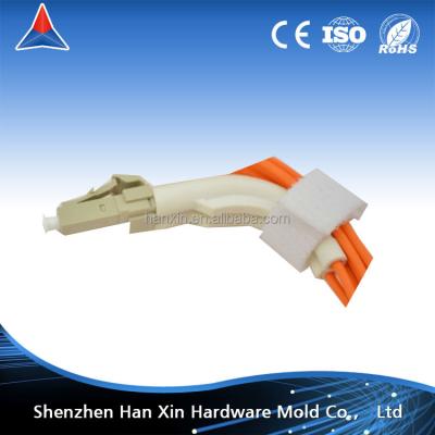 China 90 Degree MM SX LC Fiber Optic Connector LC for sale