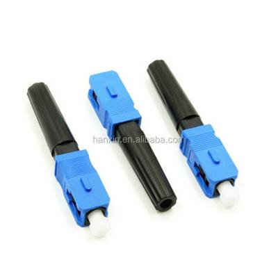 China (G657A or G657A2) SC 125um PC fiber optic connector, SCPC quick connector best selling products in Nigeria for sale