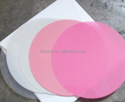 China Polshiing Round Type 1um 3um 9um Fiber Optic Polishing Films / Emery Paper for sale