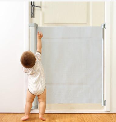 China Protect Baby EN1930 SAFETY MESH FABRIC BABY RETRACTABLE DOOR RETRACTABLE STAIRS for sale