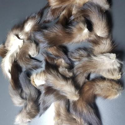 China Wholesale High Quality Soft Feeling Soft Hand Feeling Russian Sands Tail Real Canadian Sands Tail Baum Marten for sale