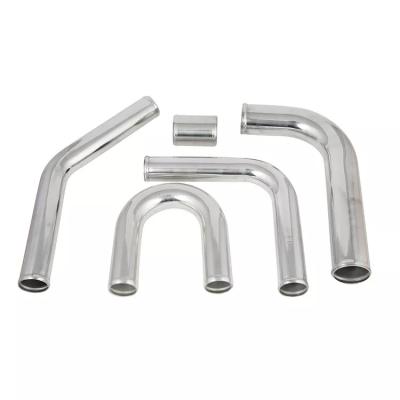 China customize engine radiator inlet outlet intercooler polished aluminum alloy tube aluminum pipe for sale