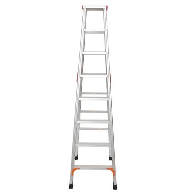 China High Strength Folding Ladders Folding Adjust Length Easel Ladder Step Aluminum Easel Ladder for sale