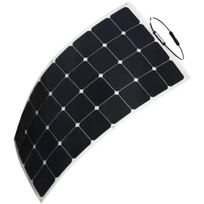 China Multifunctional PV Flexible Solar Panel 12V 24V 110W For Car Home Boat for sale