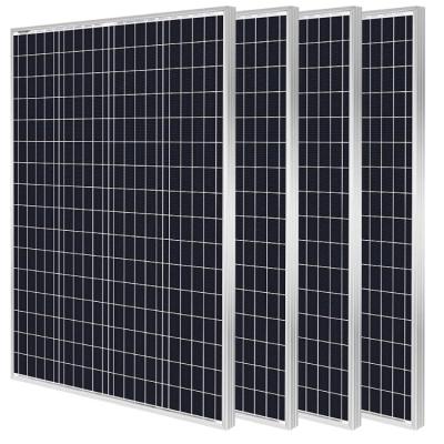 China Wasserdichtes monokristallines Mono-Solarmodul 100W 12V starres Solarmodul zu verkaufen