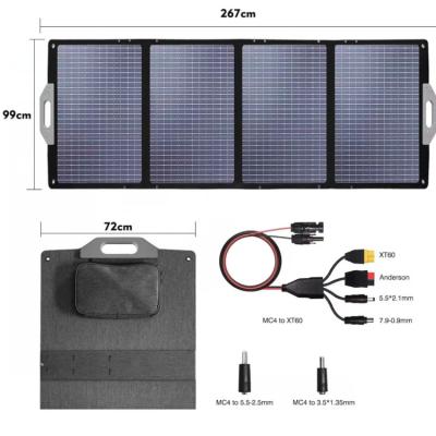 China Portable Solar Folding Blanket 400W IP67 Wasserdicht für Kraftwerke zu verkaufen