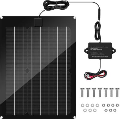 China Trickle Solar Car Battery Maintainer Charger For RV 15W 12V for sale