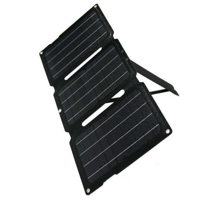 China 20W Portable Solar Panel Chargers Foldable Small Power Emergency ETFE Panels for sale