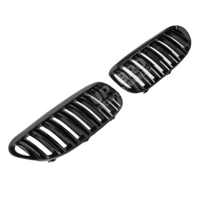 China Plastic For BMW 6 Series M6 E63 M Sport Center Grille Gloss Black 2006-2010 Retrofit for sale