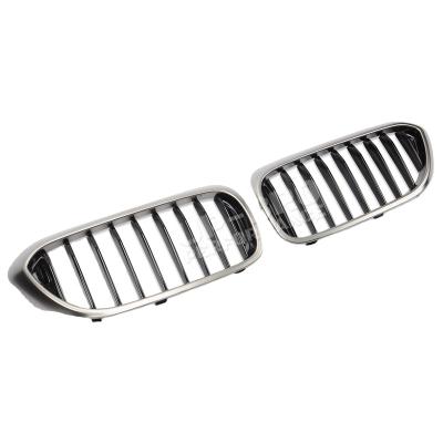 China Plastic For BMW 5 Series G30/G38 Retrofit Cerium Center Grill M Sport Center Grille 2018-2020 Gray for sale