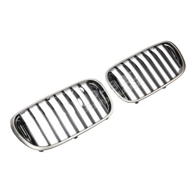 China Plastic For BMW 7 Series G11/G12 Retrofit Cerium Center Grill M Sport Center Grille 2015-2022 Gray for sale