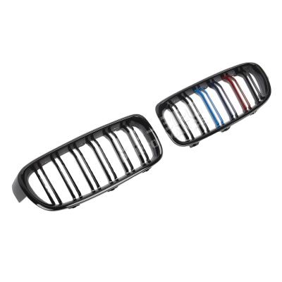 China Plastic For BMW 3 Series F30 Gloss Black M Sport Center Grille Retrofit 2012-2019 for sale