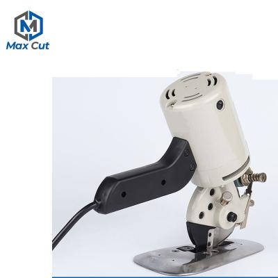 China Mini Electric Cloth Cutter Handheld Semi Automatic Portable Electric Cloth Cutter Scissors for Clothing Shoes for sale