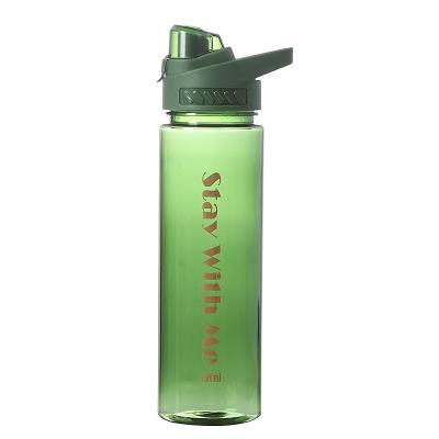 China Custom plastic sport water bottle sport plastic water bottle sustainable portable plastic water bottle tritan for sale