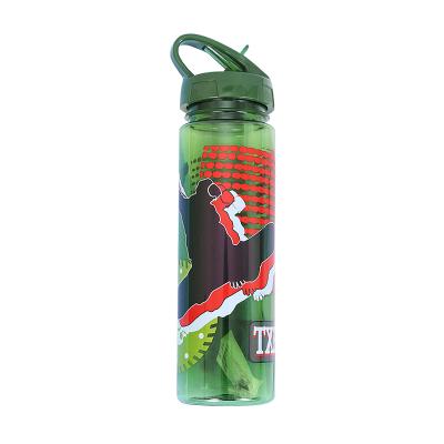 China Sustainable Plastic Water Bottle Custom Water Bottle Printing Plastic Water Bottle Beverage for sale