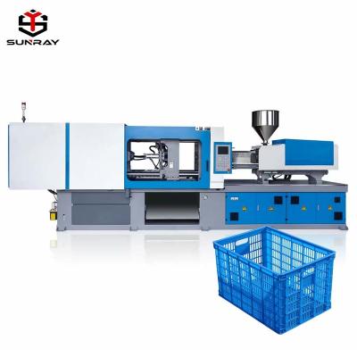 China Plastic Injection Molding Machine Vegetable Bucket Fruit Box Injection Making Machine Crate Making Machine for sale