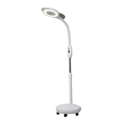 China Easy Movable Salon Equipment Skin Care Beauty With Flexible Arm Magnifying Lamp MSD-115B for sale