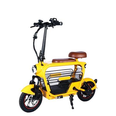 China Smart Mini Powerful Electric Cargo Bicycle Convenient With Pet Carrier à venda