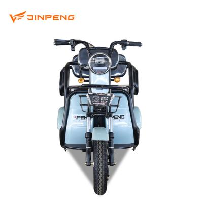 China Jinpeng EEC Certificated Safety Fat Tires Smart Long Durance Electric Passenger Tricycle for sale