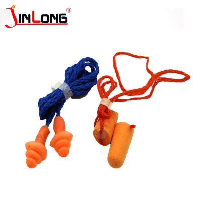 China Safety\Soft Multi Soft Material Earplugs\Comfortable Noise Proof /swimming With Rope for sale