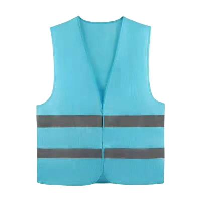 China Water Render Hi Visibility Safety Vest Pocket Multicolor Construction Reflective Safety Vest For Heavy Duty Running for sale