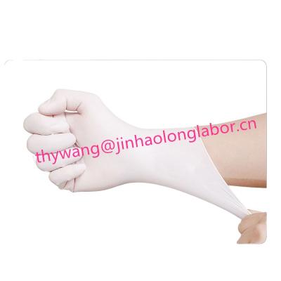 China Water And Oil Resistant Disposable Gloves Nitrile Examination Gloves Manufacture for sale