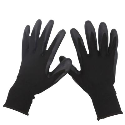 China Durable 13 Pin Printed PU Anti-Static Protective Work Gloves for sale