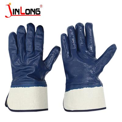 China Oil-Resistant Nitrile Non-Slip Non-Slip Anticlogging Dipped Gloves for sale