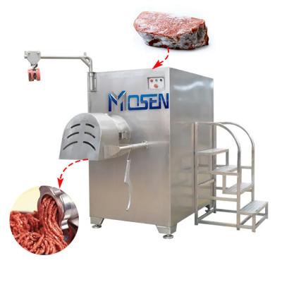 China Hot Sale Frozen Meat Mincer Lamb Beef Fresh Meat Fish Grinder Frozen Meat Crushing Grinder Machine for sale