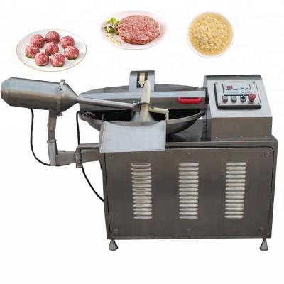 China Meat/Vegetable/Fruit Processing 500 Kg/Hrs 120 Liter Meat Sausage Food Processing Sauasage Chop China Bowl Cut Cutter Machine for sale