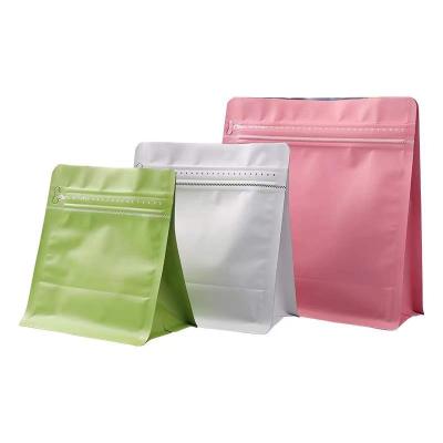 China Premium Crash Resistance Plastic Bag Food Packaging Coffee Tea Zipper Bags In Stock Only 100 MOQs are needed, with strong sealing for sale