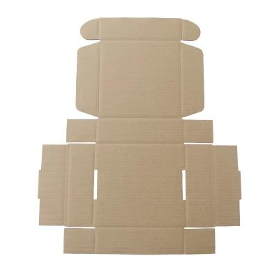 China Natural Custom Logo Pack Kraft Paper Custom Clothing Eco Friendly Goods Ad Box With Paper Card Boxes For Packiging for sale