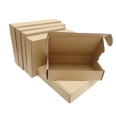 China Apparel E-commerce Cardboard Paper Zipper Packaging Postal Box Corrugated Mailing Box Mailing Boxes For Small for sale