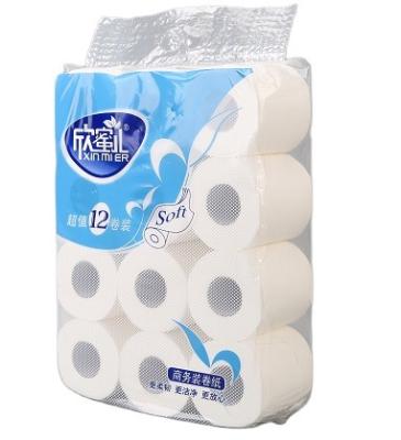 China Roll Tissue Roll Soft Comfortable Eco-friendly Paper Toilet Paper Roll, Ready To Store Direct Sales, 3 Days Delivery Tissue Paper Pulp for sale