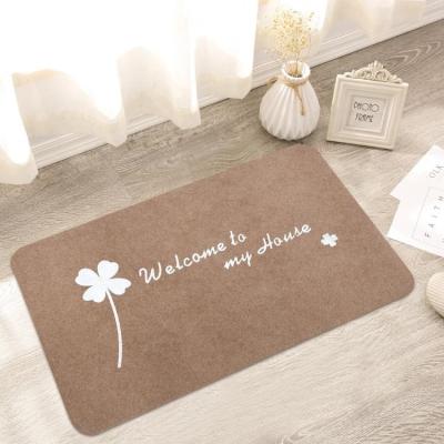 China Waterproof Eco Friendly Printing Embroidery Customized Entrance Kitchen Mat Indoor Outdoor Mat for sale