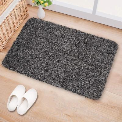 China Outdoor Floor Mat Selling Amazon Door Entrance Carpet Indoor Magic Clean Super Warm Washable Pet Mat Soak Up Mud Water Mat for sale