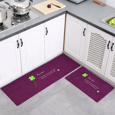 China Modern Printed Embroidered Kitchen Anti-Slip Mat Area Rugs Living Room Anti-bacteria for sale